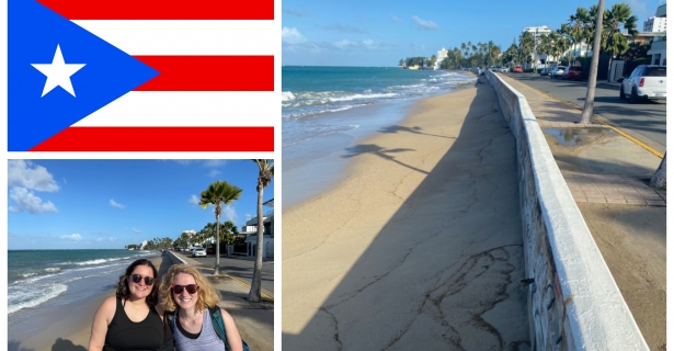 Arriving in San Juan, Puerto Rico and  Conversation with Dra. Maritza Barreto-Orta